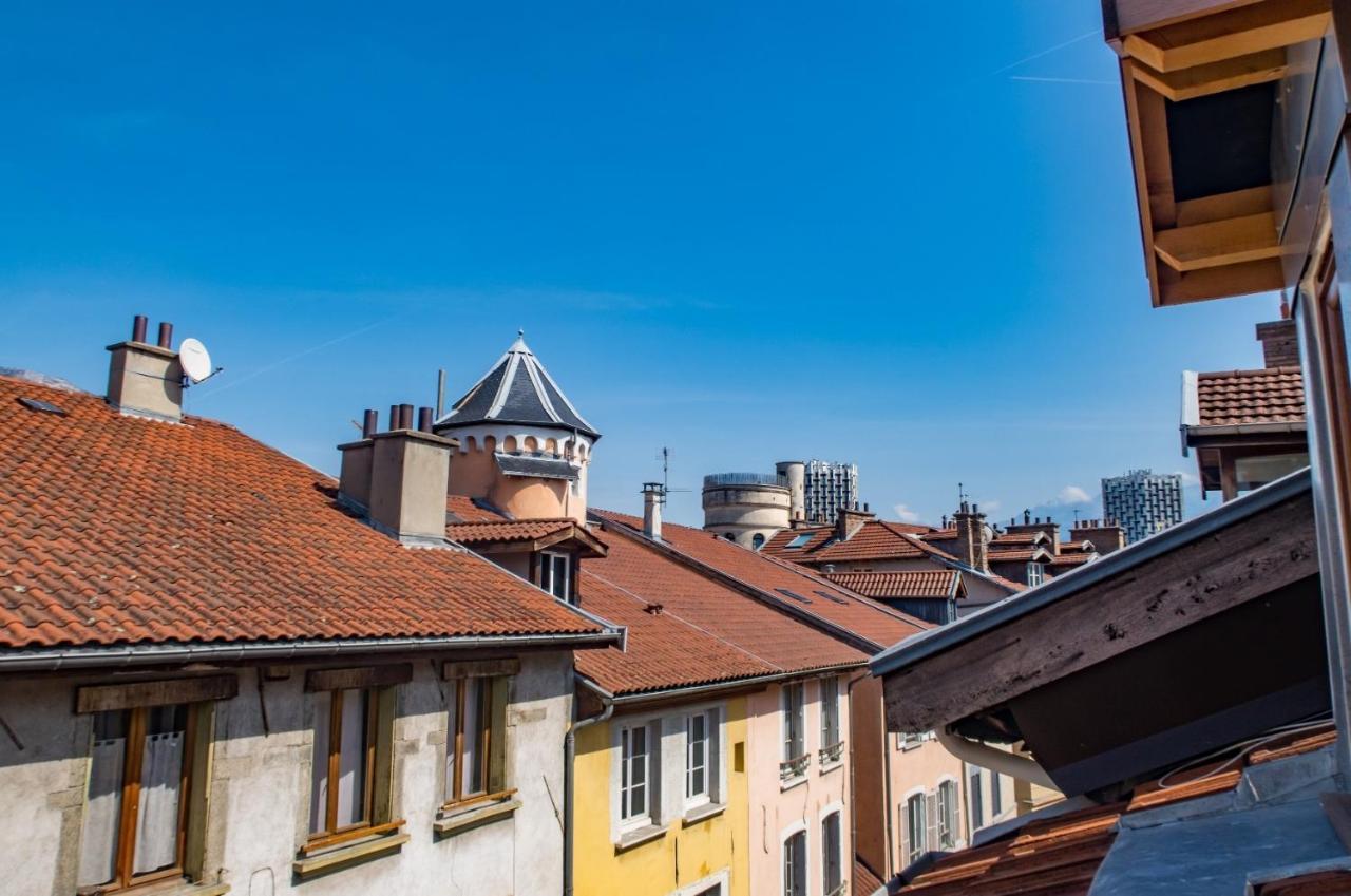Appartement Sur Les Toits 2 Pieces Cocooning Grenoble Buitenkant foto