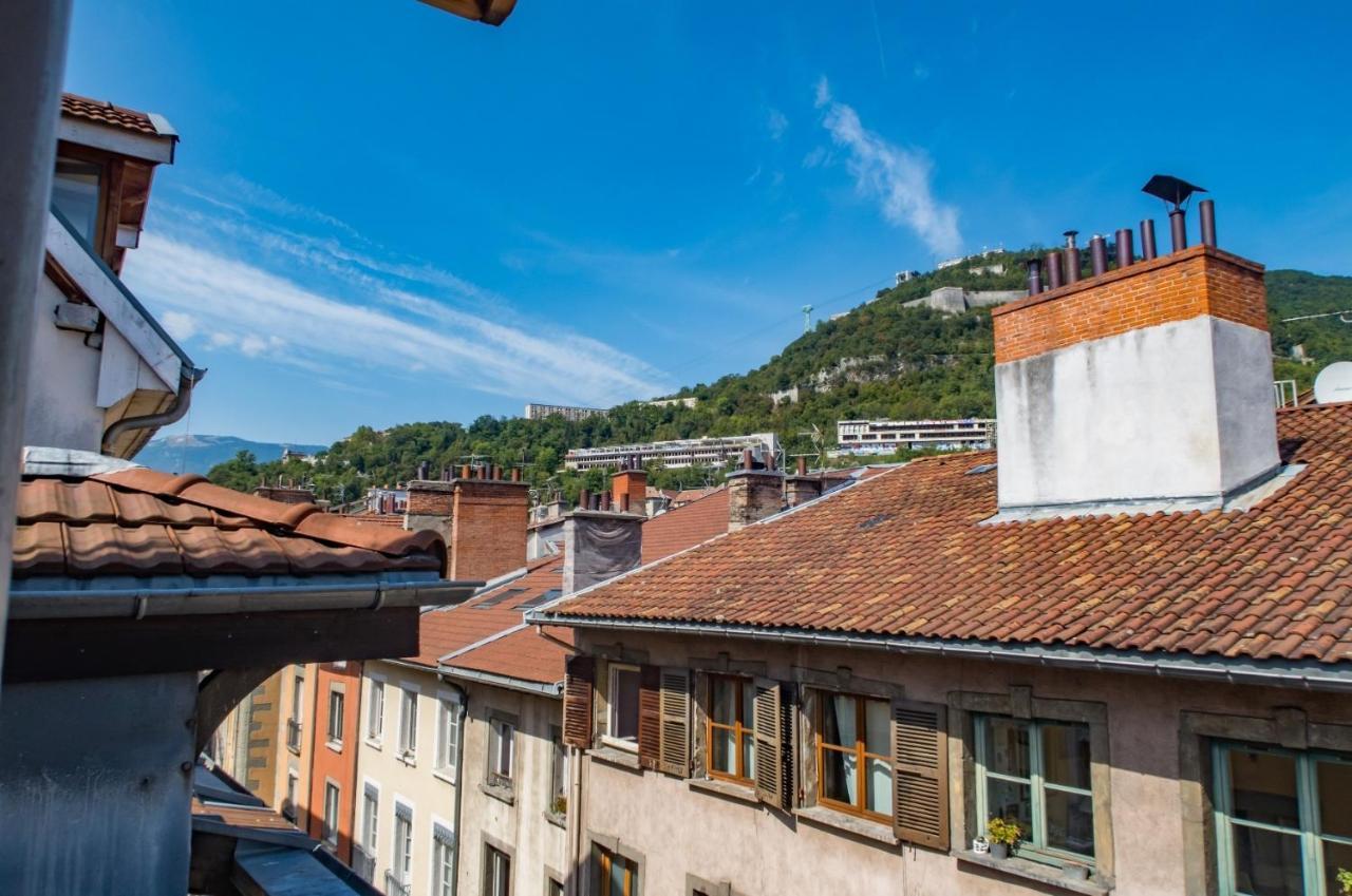 Appartement Sur Les Toits 2 Pieces Cocooning Grenoble Buitenkant foto